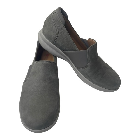 Unstructured By Clarks Women’s Un Adord Step Suedes Slip On Loafers - Picture 3 of 9